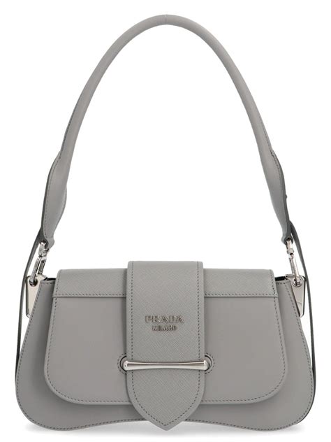 grey prada purse|prada grey bag.